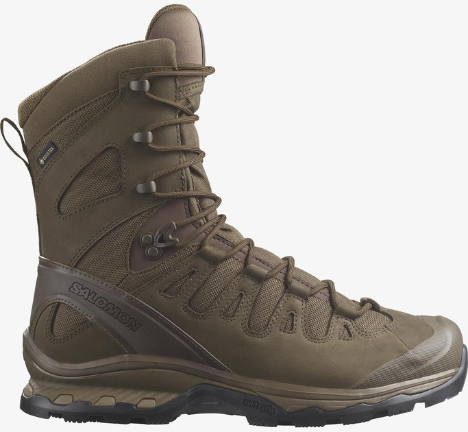 Берці тактичні Salomon Quest Prime Forces GTX р40 (25см) коричневі (472341) - зображення 1