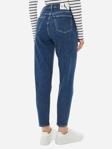 Джинси Mom`s жіночі Calvin Klein Jeans J20J223660-1A4 31-28 Сині (8720639087792) - зображення 2