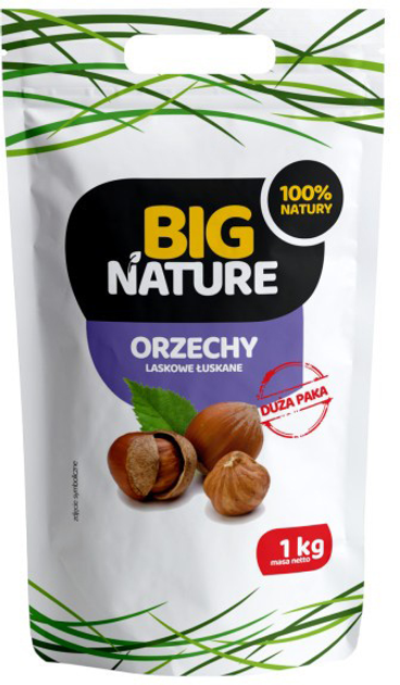 Очищений фундук Big Nature 1 кг (5903351622479) - зображення 1