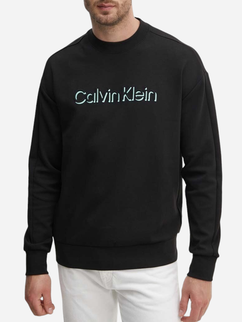 Світшот чоловічий Calvin Klein K10K113081-PC7 L Чорний (8720109937480) - зображення 1