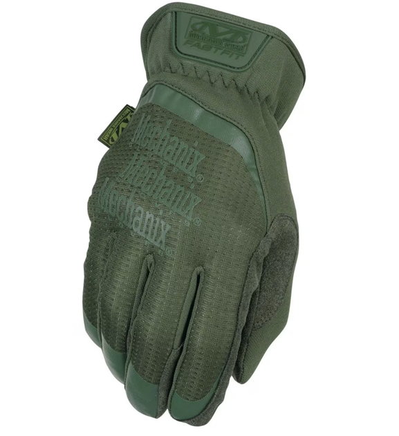 Тактические перчатки Mechanix Wear FastFit Olive Олива XL - изображение 1