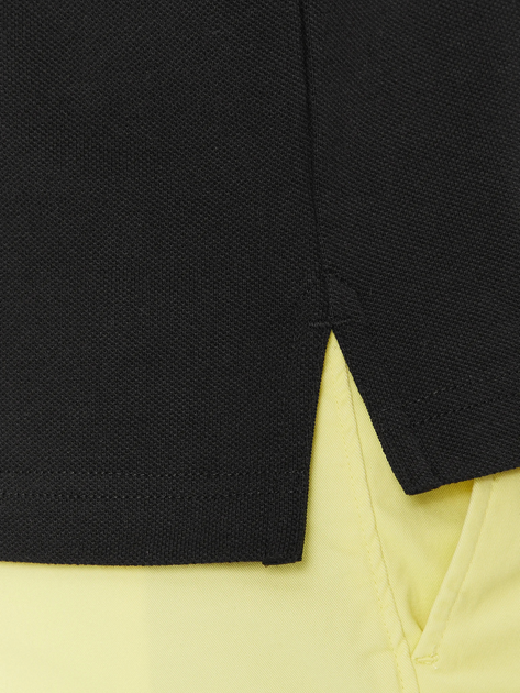 Koszulka polo męska Tommy Hilfiger MW0MW30750-BDS XL Czarna (8720642928976) - obraz 4