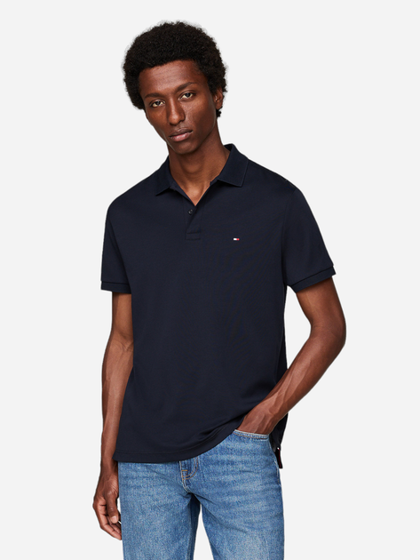 Koszulka polo męska Tommy Hilfiger MW0MW35585-DW5 S Granatowe (8720646372928) - obraz 1