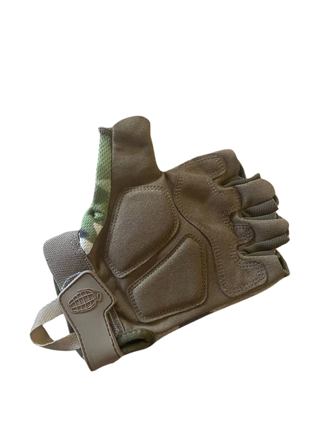 Рукавички тактичні KOMBAT UK Alpha Fingerless Tactical Gloves - изображение 2