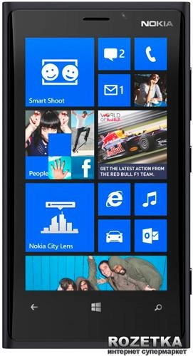 Мобильный телефон Nokia Lumia 920 Black - изображение 1