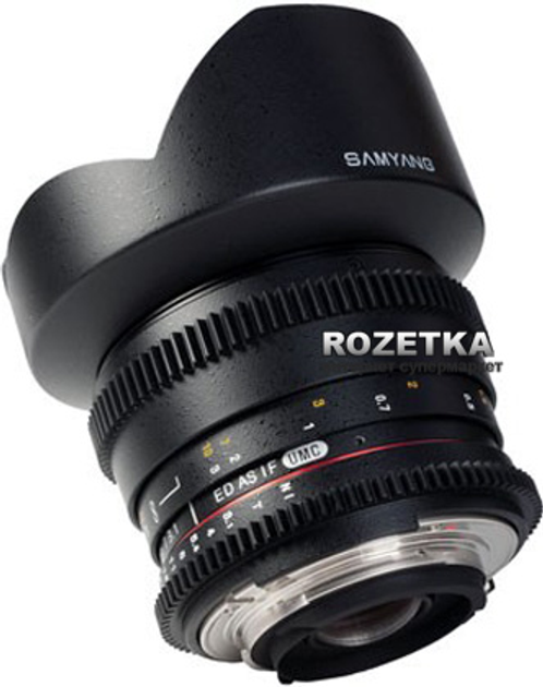 Samyang 14mm T3.1 ED AS IF UMC EFマウント Samyang 14mm T3.1 ED AS IF UMC VDSLR Canon EF – фото, отзывы