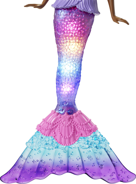 Lalka Barbie Dreamtopia Twinkle Lights Mermaid 29 cm (194735024360) - obraz 4