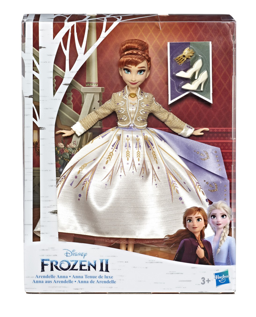 Лялька Hasbro Disney Frozen 2 Аренделл Анна Делюкс 28 см (5010993605231) - зображення 1