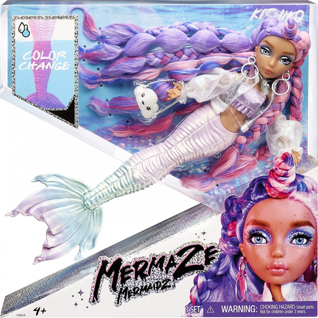 Lalka MGA Entertainment Mermaze Mermaidz Kishiko Mermaid 34 cm (035051581352) - obraz 1