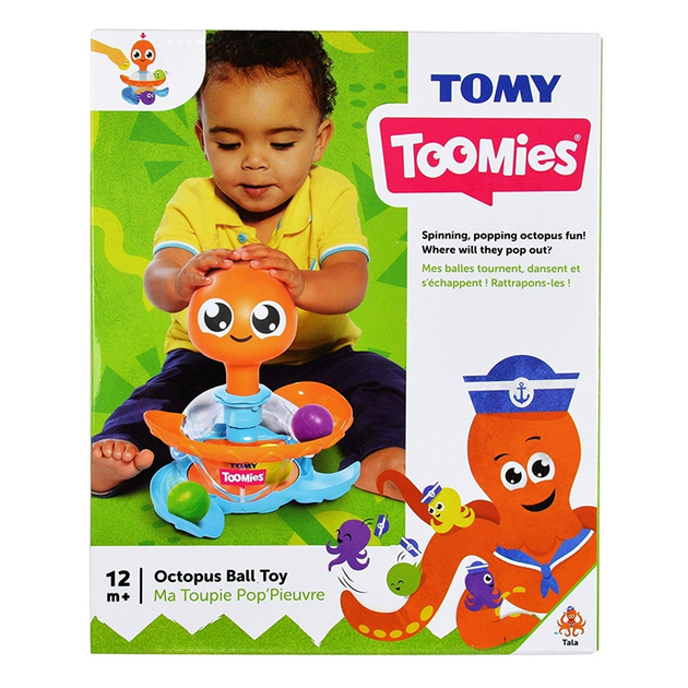 Розвиваюча іграшка Tomy Toomies Talas Ball Toy (5011666727229) - зображення 1