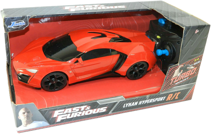 Машинка на радіокеруванні Simba Jada Fast Furious Lykan Hypersport RC (4006333064906) - зображення 1