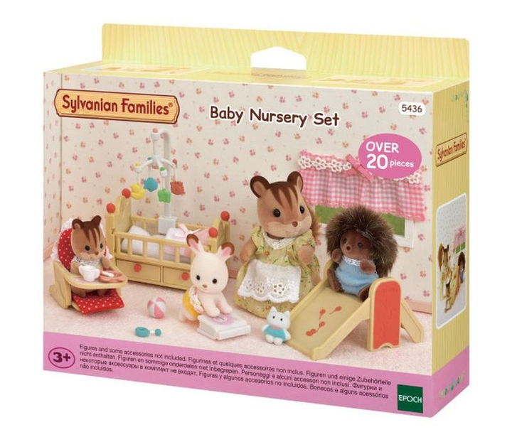 Ігровий набір Epoch Sylvanian Families Baby Nursery (5054131054369) - зображення 1