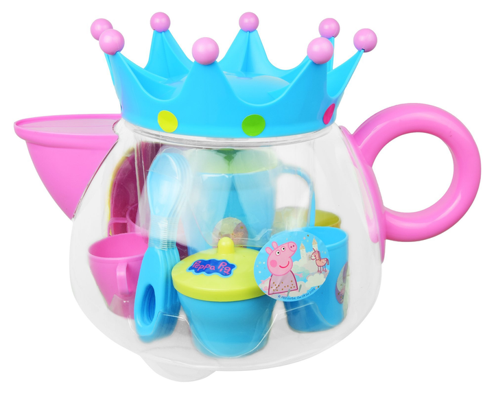 Ігровий набір HTI Peppa Pig Peppas Tea Pot 15 предметів (5050868466710) - зображення 1