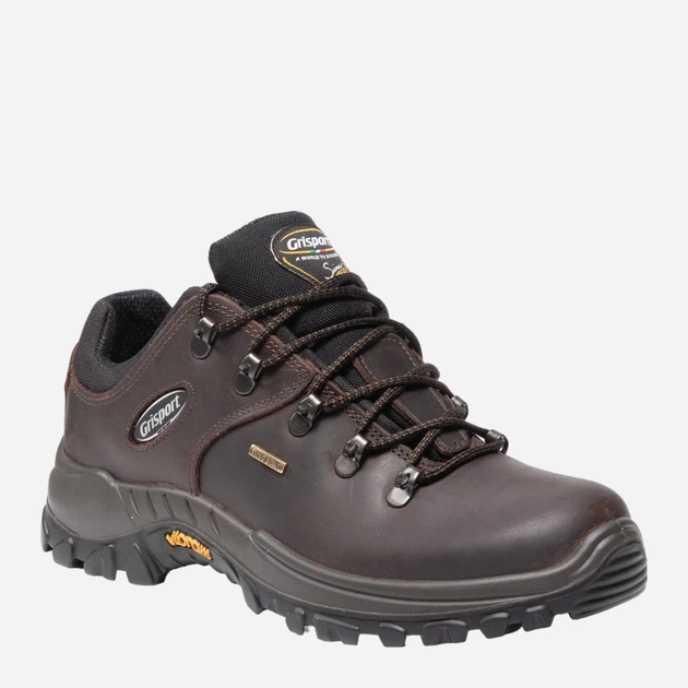 Buty trekkingowe męskie wodoszczelne Grisport 10309D69G 45 29 cm Ciemnobrązowe (5907483401599) - obraz 4