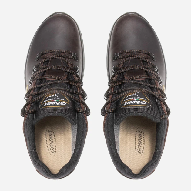 Buty trekkingowe męskie wodoszczelne Grisport 10309D69G 45 29 cm Ciemnobrązowe (5907483401599) - obraz 7