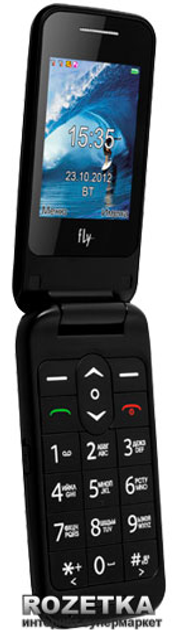 Мобильный телефон Fly Ezzy Trendy Black – фото, отзывы, характеристики ...