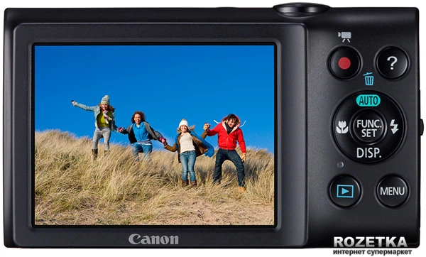 Фотоапарат Canon PowerShot A2400 IS Black (6188B013) купити на