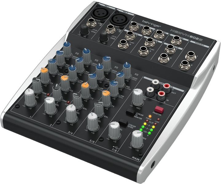 Аналоговий мікшер Behringer XENYX 802S (27001016) - зображення 4