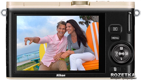 Фотоаппарат Nikon 1 J3 10-30mm VR Kit Beige купить на ROZETKA