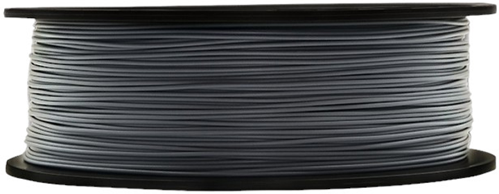 Професійний філамент для 3D-друку Qoltec PLA PRO 1.75 мм 1 кг Grey (5901878506722) - зображення 3