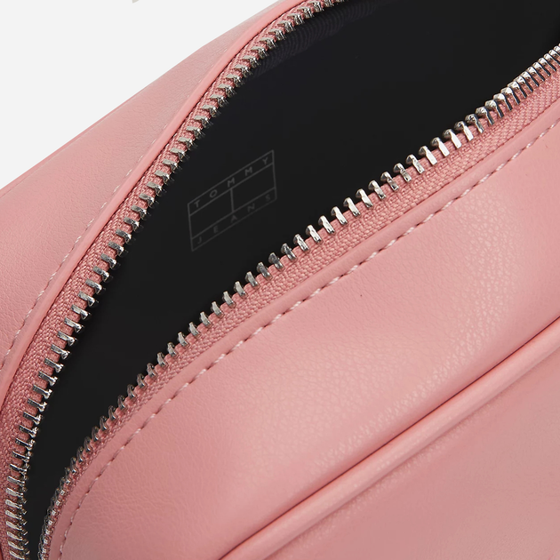 Torebka crossbody damska Tommy Jeans AW0AW16274-TH0 Różowa (8720636885452) - obraz 4