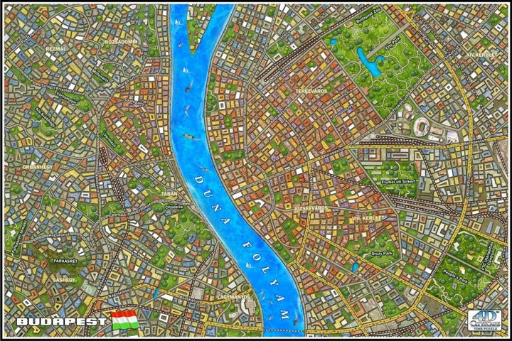 Пазли 4D Cityscape Будапешт 1200 елементів (0714832400883) - зображення 3