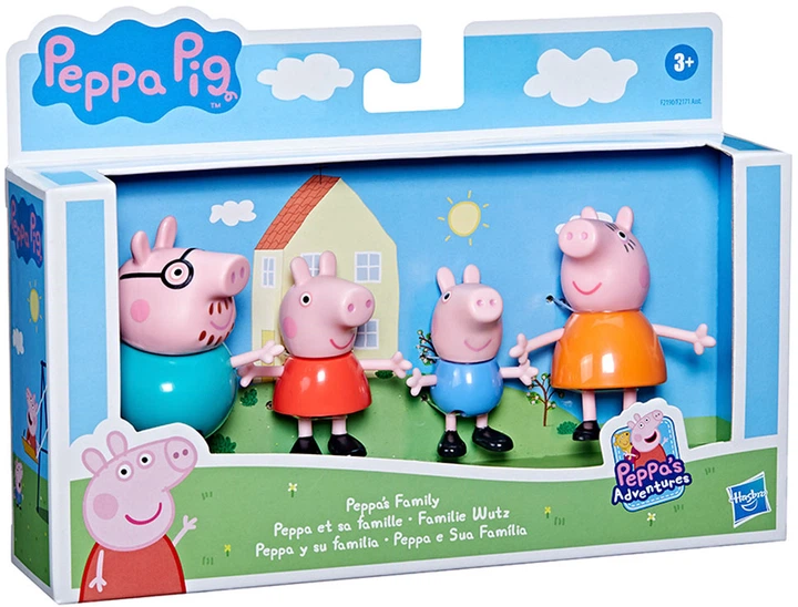 Zestaw figurek Świnki Peppy Przyjazna rodzina Peppy F2190 (5010993834600) - obraz 2