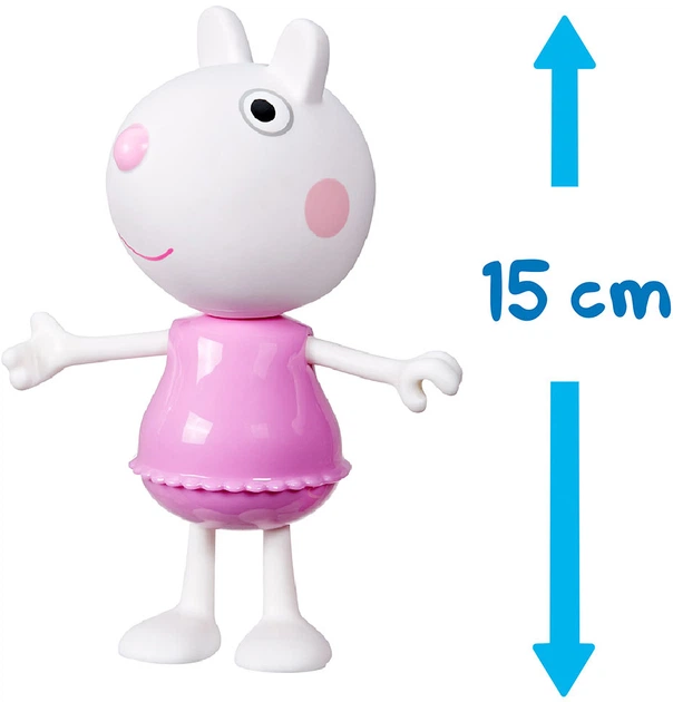 Ігровий набір Peppa Pig Figurines серії «Модна пригода» Одягни Сюзі (5010996246851) - зображення 3