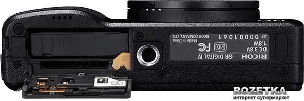 Фотоаппарат Ricoh GR Digital IV Black (175724) купить на ROZETKA
