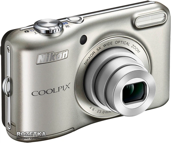 Фотоаппарат Nikon Coolpix L28 Silver (VNA350E1) купить на ROZETKA