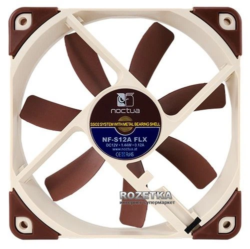 Chłodzenie Noctua NF-S12A FLX - Zdjęcie 3 Chłodzenie Noctua NF-S12A FLX - obraz 3