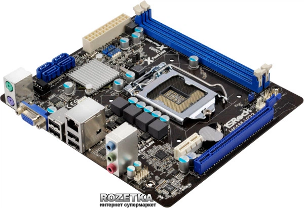 Материнская плата ASRock H61M-VG3 (s1155, Intel H61, PCI-Ex16