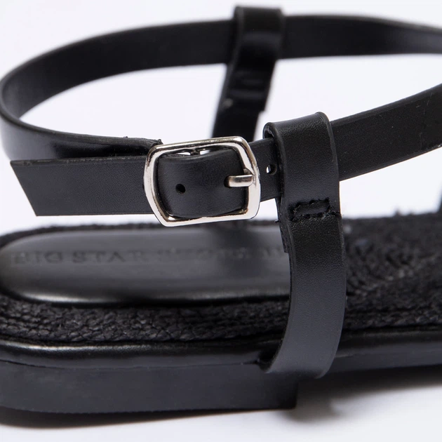 Жіночі босоніжки Big Star NN274011 41 Чорні (5900714756659) - зображення 5