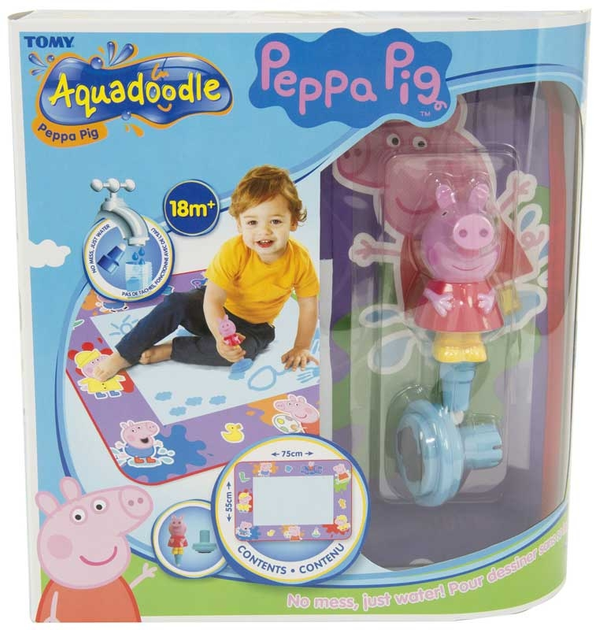 Килимок для малювання водою Tomy Aquadoodle Peppa Pig (5011666720343) - зображення 1