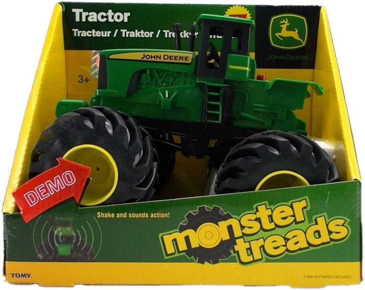 Трактор Tomy Britains John Deere Monster Treads Shake and Sounds (036881429326) - зображення 1