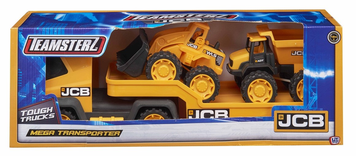 Transporter samochodów Teamsterz JCB Mega z maszynami (5050841607512) - obraz 1