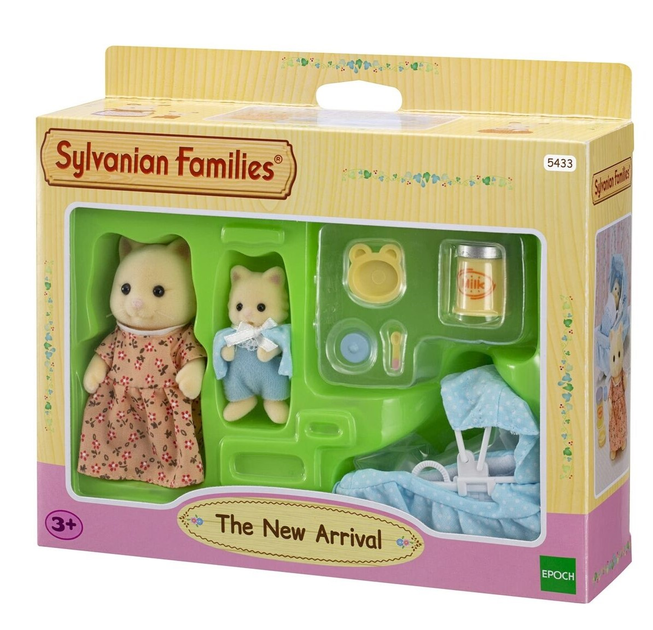 Zestaw figurek Epoch Sylvanian Families The New Arrival z akcesoriami (5054131054338) - obraz 1