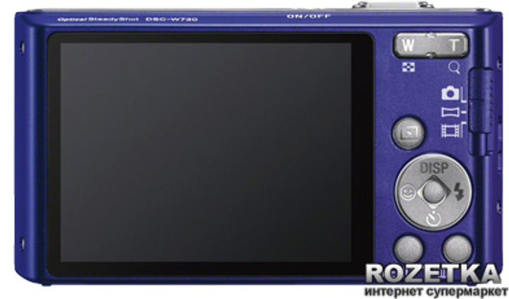 Фотоапарат Sony Cyber-shot DSC-W730 Blue купити на ROZETKA