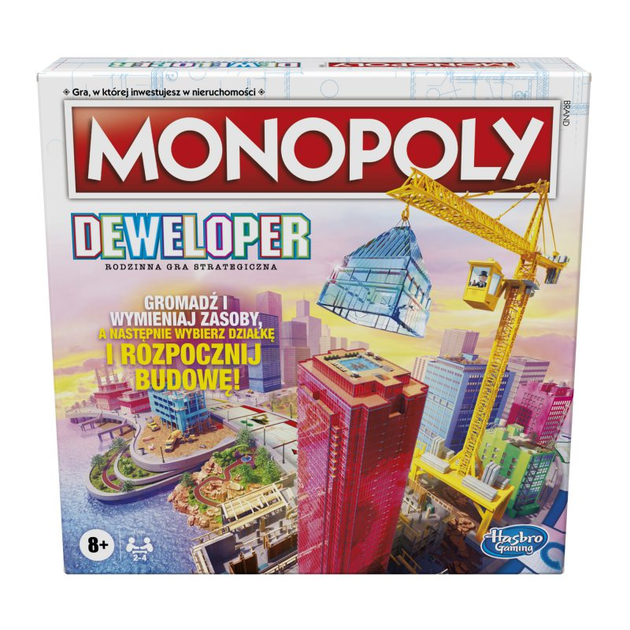 Gra planszowa Hasbro Monopoly Deweloper (5010993794027) - obraz 1