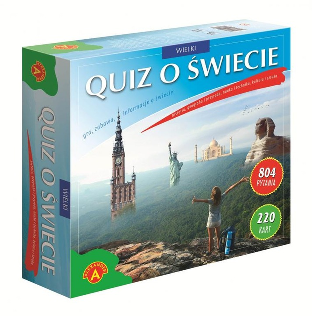 Настільна гра Alexander Велика вікторина про світ (5906018004465) - зображення 1