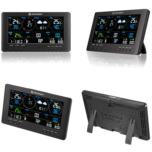 Метеостанция Bresser WIFI ClearView Weather Center 7-in-1 Sensor 7002586 4619005 - изображение 2