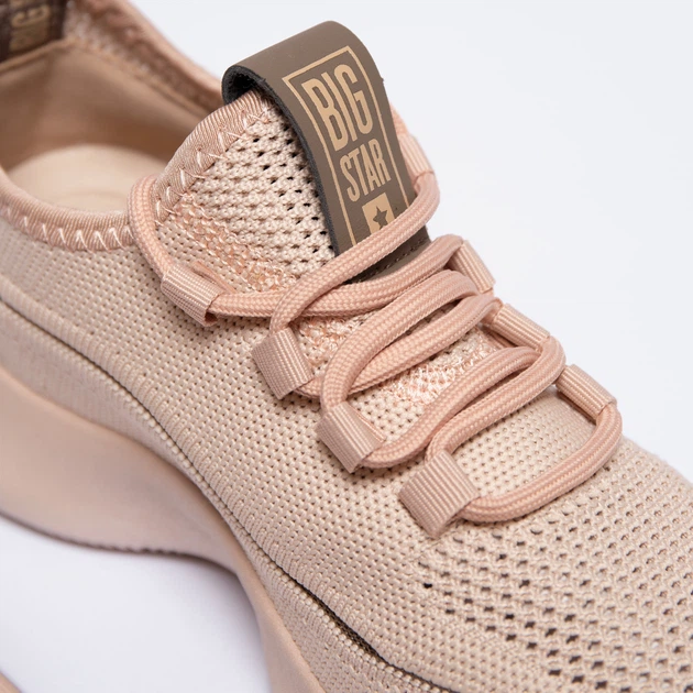 Жіночі снікери Big Star NN274664 41 Бежеві (5900714741440) - зображення 4