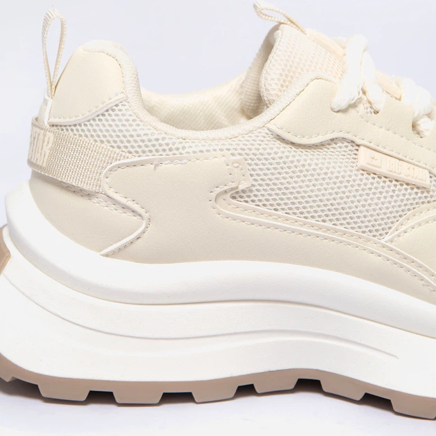 Жіночі кросівки Big Star NN274A105 37 Бежеві (5900714755393) - зображення 5