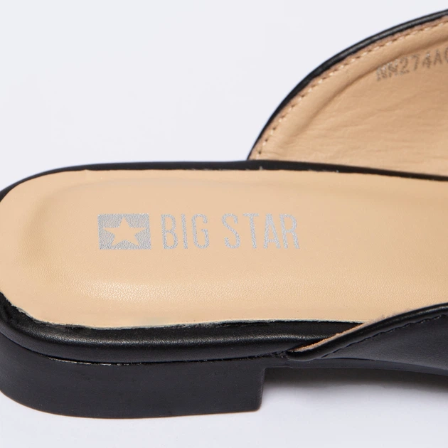Klapki mule damskie Big Star NN274A076 41 Czarne (5900714734480) - obraz 6