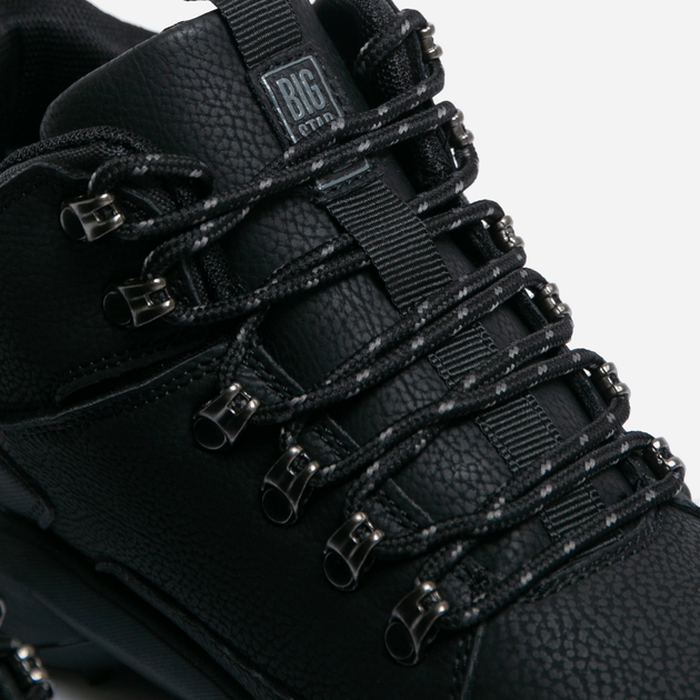 Zimowe buty trekkingowe męskie niskie Big Star MM174156 40 Czarne (5900714688882) - obraz 3