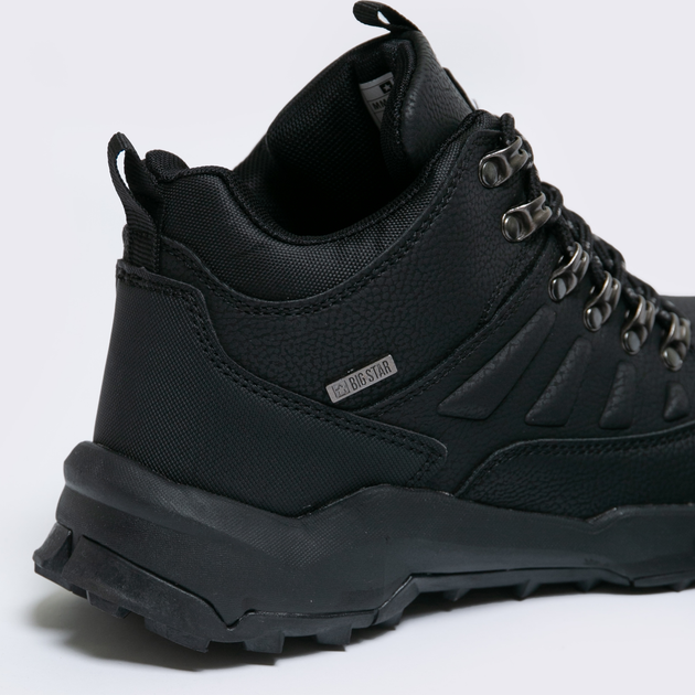 Zimowe buty trekkingowe męskie niskie Big Star MM174156 40 Czarne (5900714688882) - obraz 5