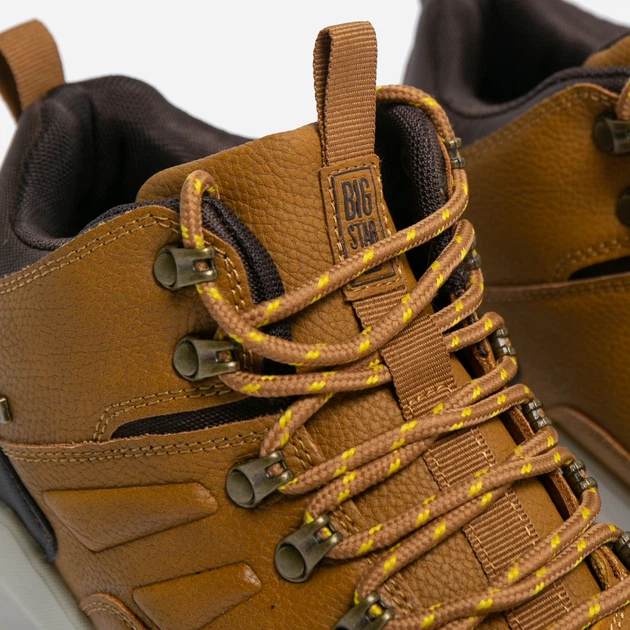 Zimowe buty trekkingowe męskie niskie Big Star MM174158 40 Brązowe (5900714689018) - obraz 3