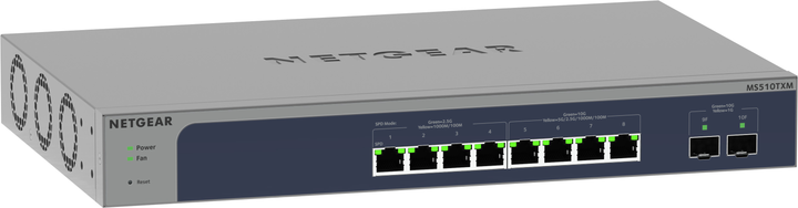 Комутатор Netgear MS510TXUP Multi-Gigabit/10G Ethernet Ultra60 PoE++ (MS510TXUP-100EUS) - зображення 2