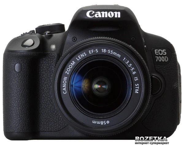 Фотоаппарат Canon EOS 700D 18-55mm STM (8596B031) купить на