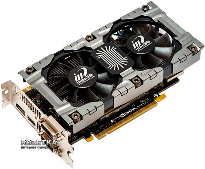 Видеокарта INNO3D PCI-Ex GeForce GTX 650 Ti Boost Herculez 2GB GDDR5 ...